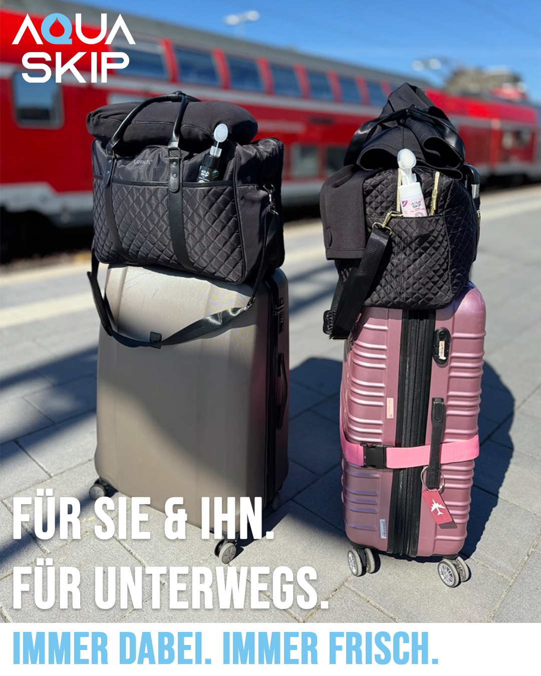 „Wie Aqua Skip dir hilft, jederzeit und überall frisch zu bleiben“